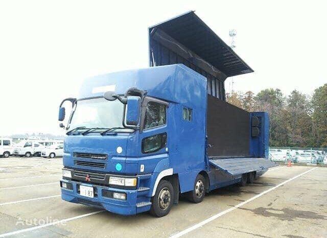 کامیون مسقف Mitsubishi Fuso Super Great KL-FS55JUZ Wing Body Truck With  LED TV