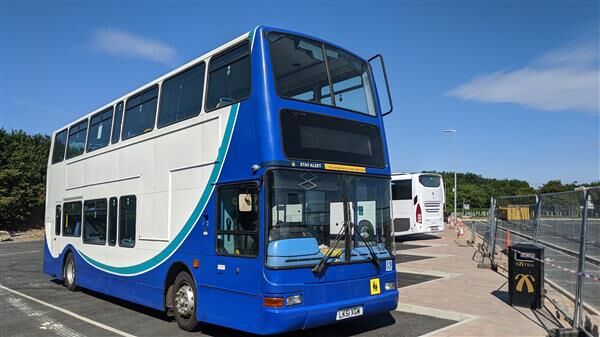 اتوبوس دو طبقه Volvo B7 double decker, 74 belted seats PSVar, CCTV