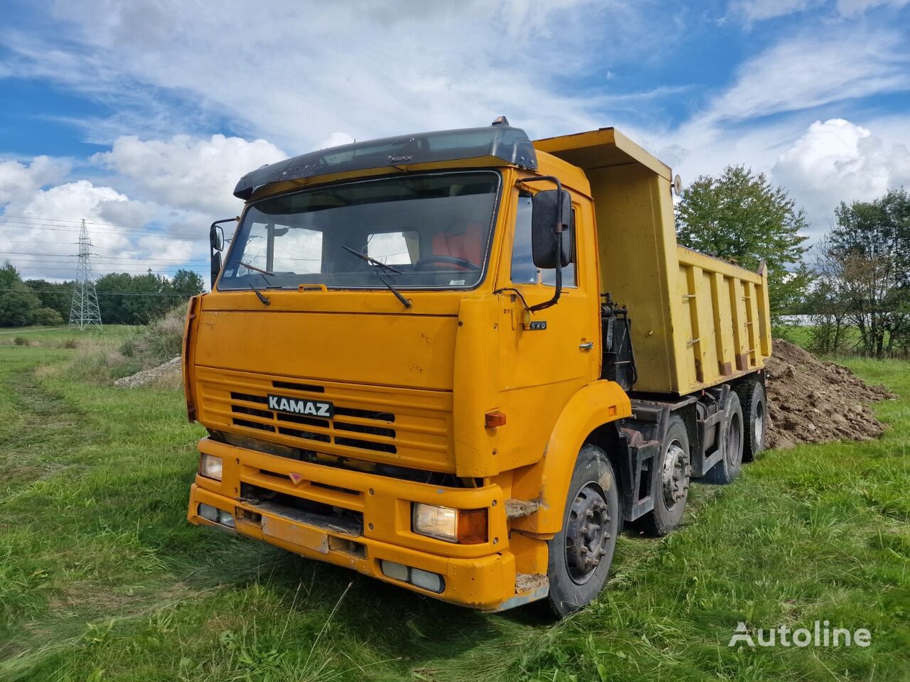 کامیون کمپرسی KamAZ 6540