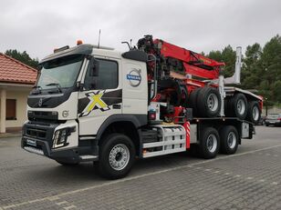کامیون حمل الوار Volvo FMX 540 + تریلر حمل چوب و الوار